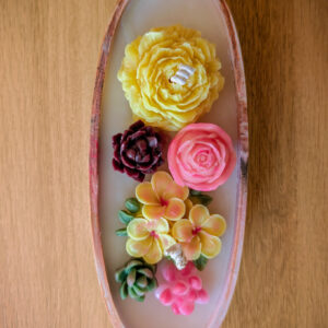 Blooming Oasis Floral Garden Candle