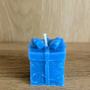 Whimsical Gift Box Candle – Handcrafted Present-Shaped Candle | Unique Holiday Gift, Birthday Favor & Home Décor