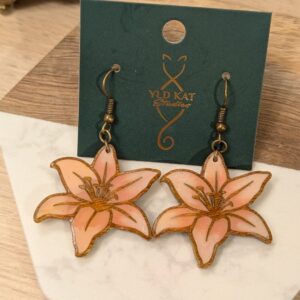 Peach Lilies
