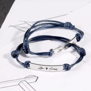 Bracelet with Leather String
