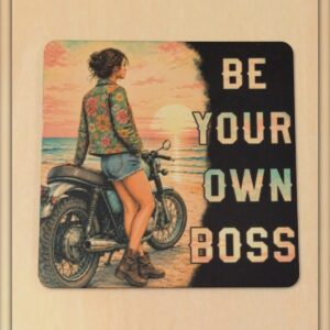 Be Your Own Boss art magnet by YldKat Studios