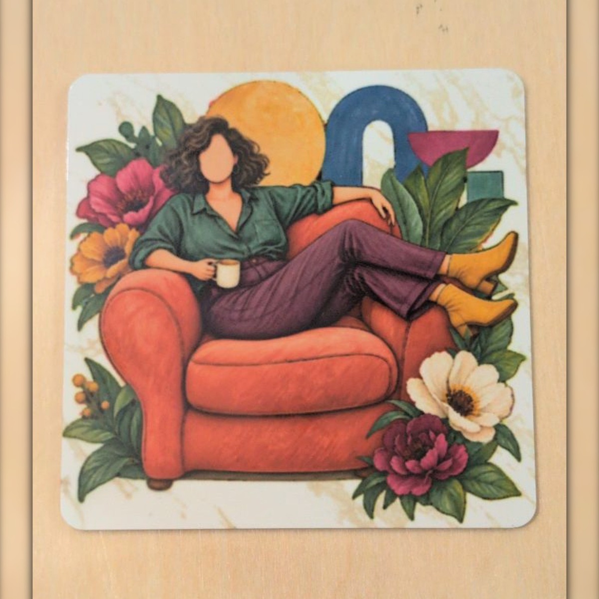 Boss Lady art magnet by YldKat Studios