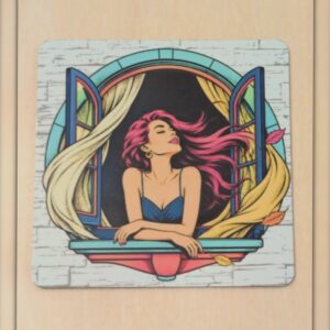 Breathe in the Possibilities art magnet by YldKat Studios