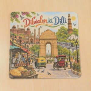 Dilwalon Ki Dilli art magnet by YldKat Studios