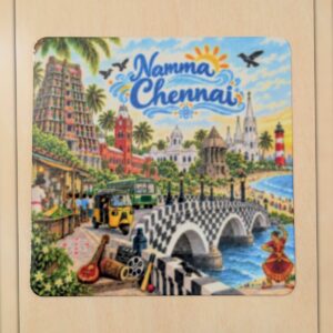 Namma Chennai art magnet by YldKat Studios