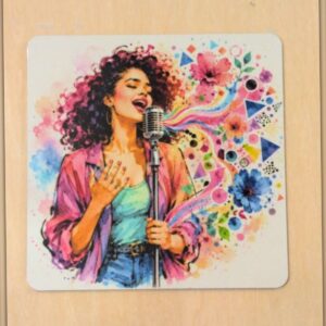 Sing Your Heart Out art magnet by YldKat Studios